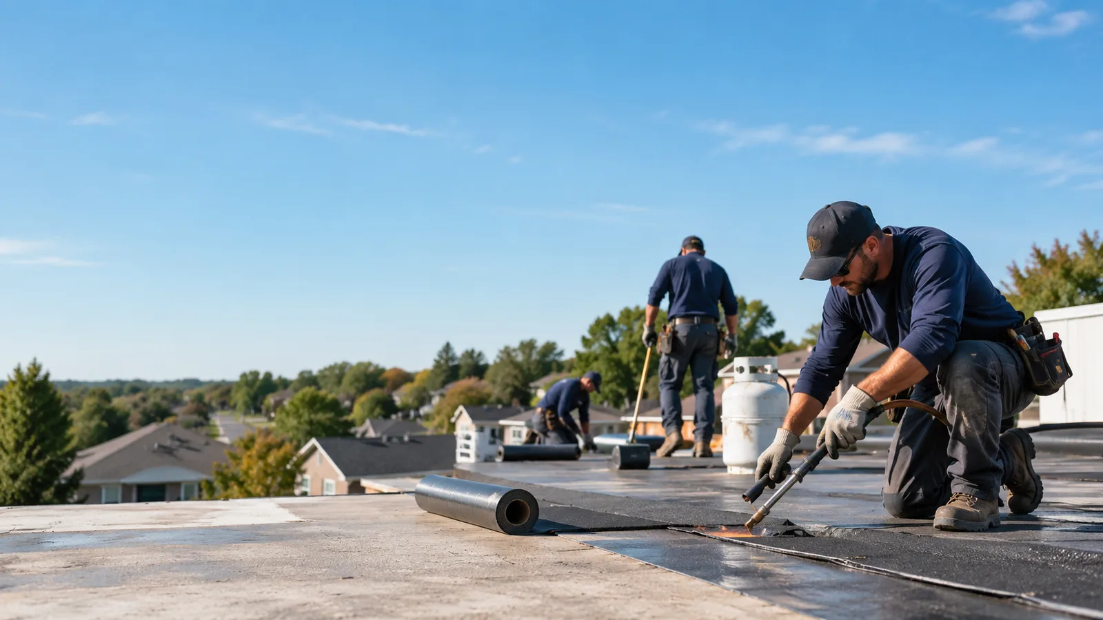 Flat Roof Leak Repair providers in Dunlap, IL